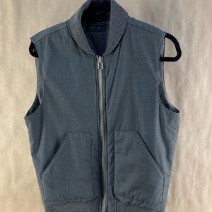 Oak + Fort Men’s Gray Sleeveless Jacket Vest (Size M)